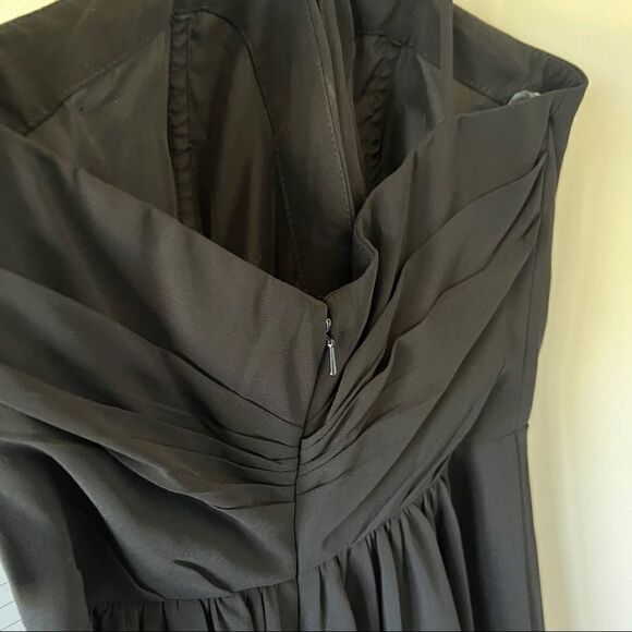 Bill Levkoff Black Chiffon Bridesmaid/Formal Dress Style 1405 Size 2 - Picture 8 of 8